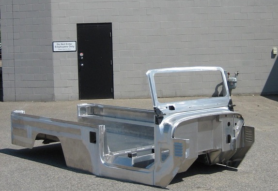 Aluminum Troop Carrier Body Aluminum Troop Carrier Body