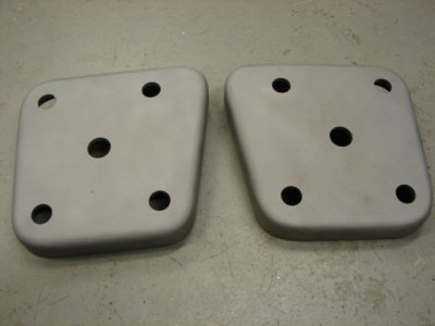Ubolt Anchor Plate- Front, LH Ubolt Anchor Plate- Front, LH