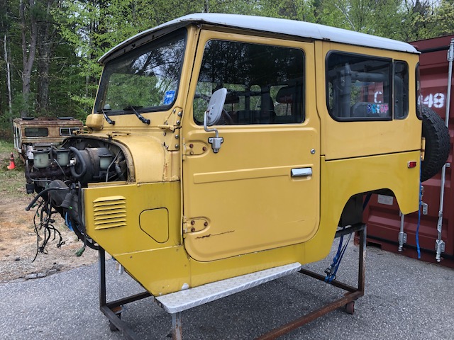 Frame Swap 1979 FJ40 Frame Swap 1979 FJ40